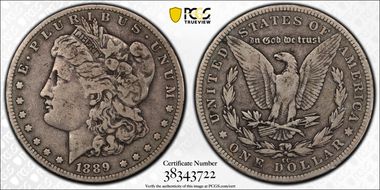 1889-CC $1 F15