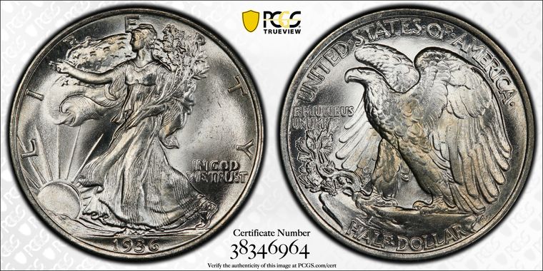 Cert 38346964 - Coin Image