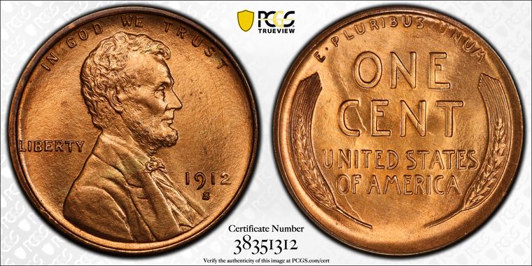 Cert 38351312 - Coin Image