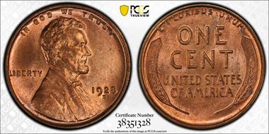 1928-D 1C MS65+ RD
