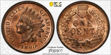 1890 1C MS64RB