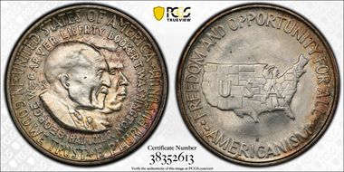 1953-S 50C Washington-Carver MS66