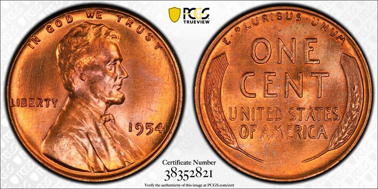 Cert 38352821 - Coin Image