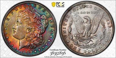 1899-O $1 MS62