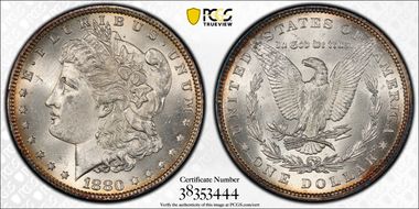 1880 $1 MS64