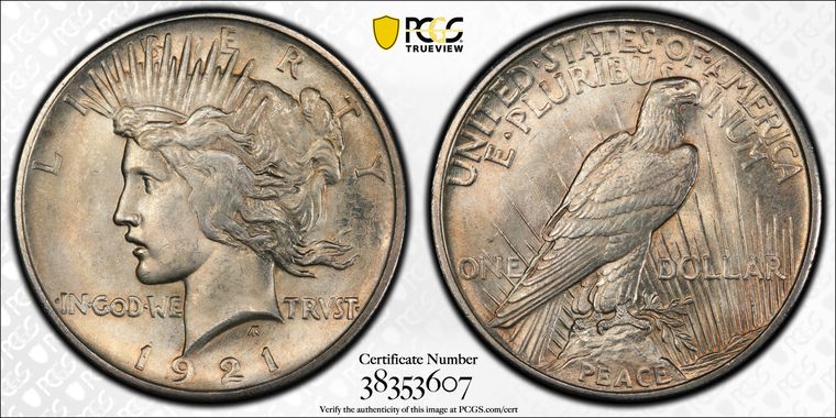 Cert 38353607 - Coin Image