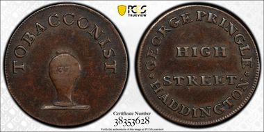 (c.1790) Tk 1/4D DH-2 Haddingtonshire Haddington XF45BN