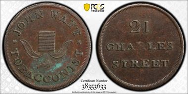 (c.1790) Tk 1/4D DH-144 Lothian, Edinburgh N1BN