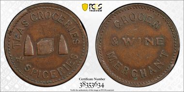 (c.1790) Tk 1/4D DH-1 Not Local XF45BN