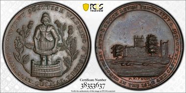 1797 Tk 1D DH-1 Kinrosshire,Loch Leven MS63BN