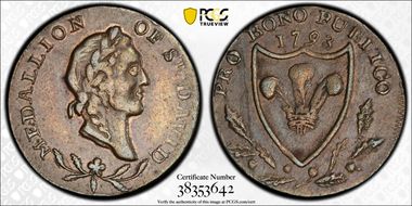 1793 Tk 1/4D DH-1 Pembrokeshire, St. David's AU53BN