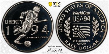 1994-P 50C World Cup PR68CAM