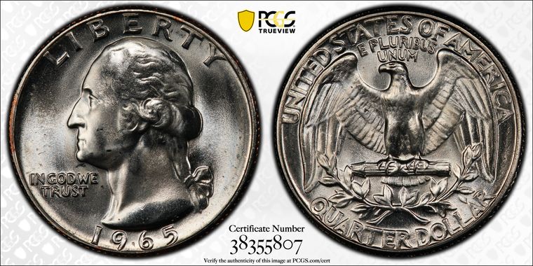 Cert 38355807 - Coin Image