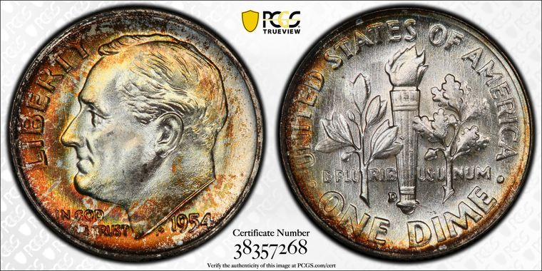 Cert 38357268 - Coin Image