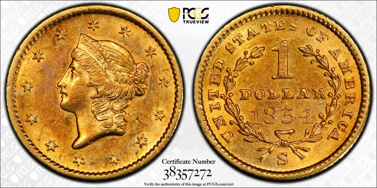 Cert 38357272 - Coin Image