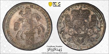 1738 VOC Ducaton D-417 N1