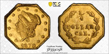 1870 G25C BG-756 MS62