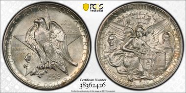 1938-D 50C Texas MS66