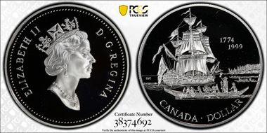 1999 S$1 Juan Perez PR69DCAM