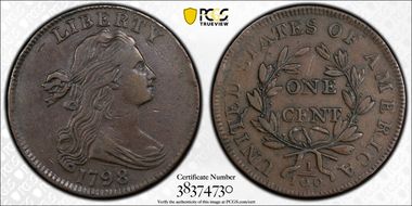 1798 1C S-158 VF35BN