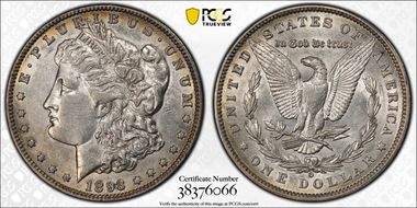1893-O $1 AU53