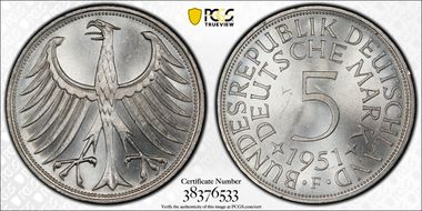 1951-F 5 Mk MS64+