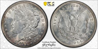 1921-D $1 MS62