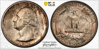 1932-S 25C MS65