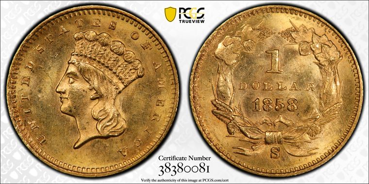 Cert 38380081 - Coin Image