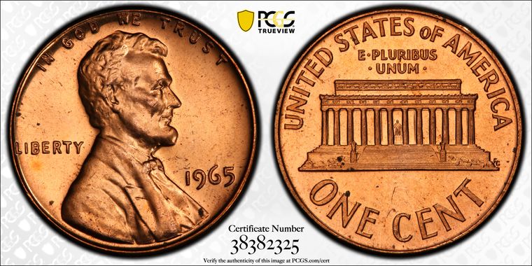 Cert 38382325 - Coin Image