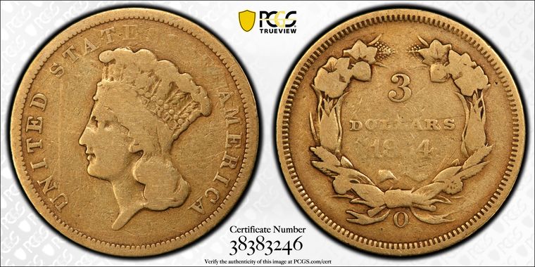 Cert 38383246 - Coin Image