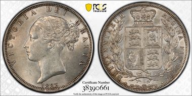 1883 1/2 Cr S-3889 MS61