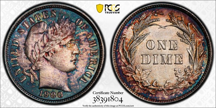 Cert 38391804 - Coin Image