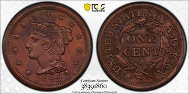 1849 1C Newcomb 5 N1BN