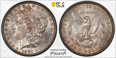 1901 $1 MS63
