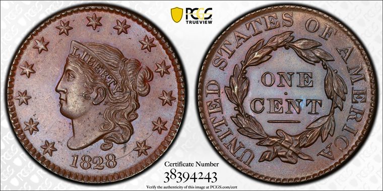 Cert 38394243 - Coin Image