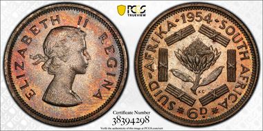 1954 6D PR67