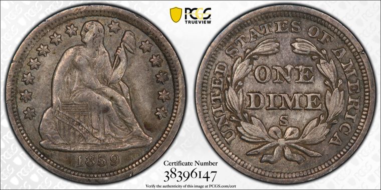 Cert 38396147 - Coin Image