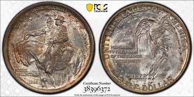 1925 50C Stone Mountain MS67
