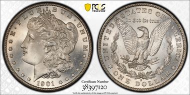 1901-S $1 MS66
