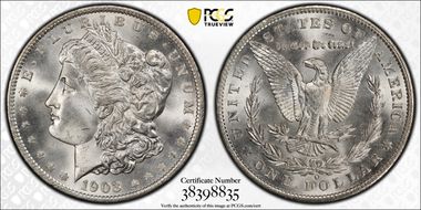 1903-O $1 MS66+