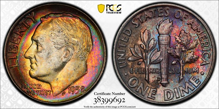 Cert 38399692 - Coin Image