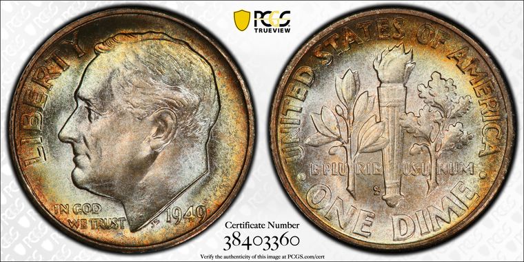 Cert 38403360 - Coin Image