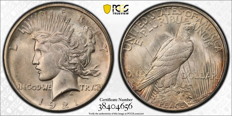 Cert 38404656 - Coin Image