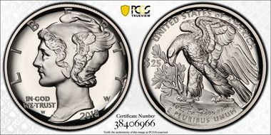 2018-W $25 Palladium PR69DCAM