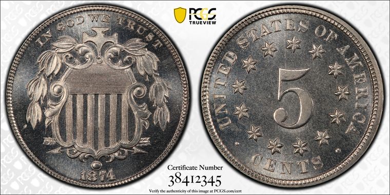 Cert 38412345 - Coin Image