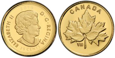 2019 25C Bouquet of Maple Leaves PR69DCAM