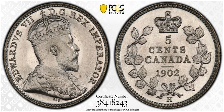 Cert 38418243 - Coin Image