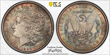 1896 $1 MS64