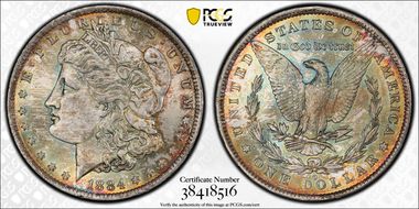 1884-O $1 MS63